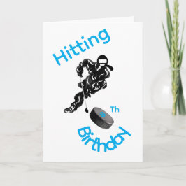 Greeting Card : Hitting 8Th Birthday . Karte