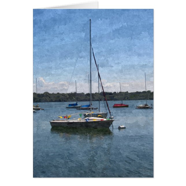 GREETING CARD: Lake Harriet Boats, Mpls, MN_Card (Vorne)