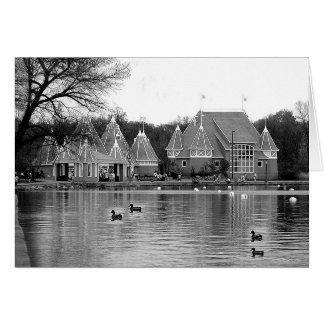 GREETING CARD: Lake Harriet Parkway, Mpls, MN_ (Vorderseite (Horizontal))