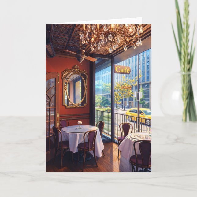 Greeting Card Memphis Lunch Memories Photo  Karte (Vorderseite)