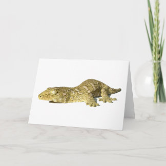 Greeting Card - New Caledonian Giant Gecko Karte
