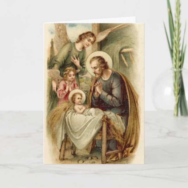 Greeting Card (Quote): Feiertagskarte (Vorderseite)
