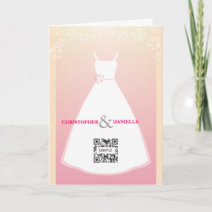 Greeting Card Template Wedding Dankeskarte