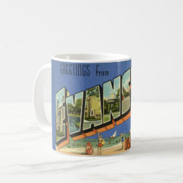 Greeting from Evanston ILL.  Kaffeetasse