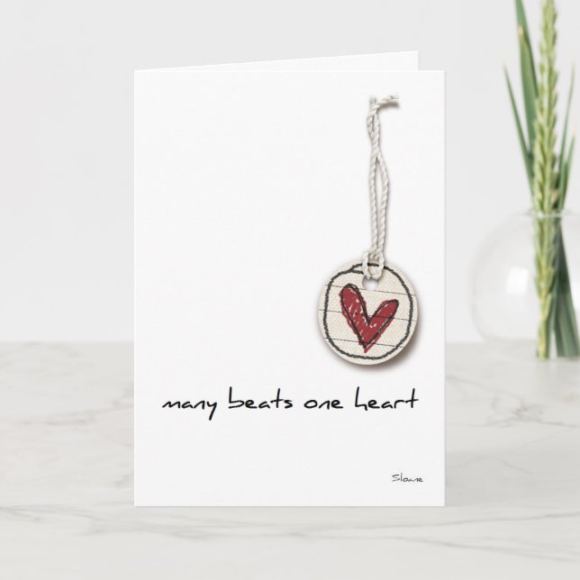 Greeting Karte (Vorderseite)