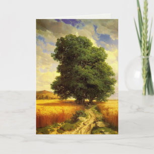 Greetingcard mit Alexandre Calame Malerei Karte