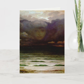 Greetingcard mit Elihu Vedder-Malerei Karte