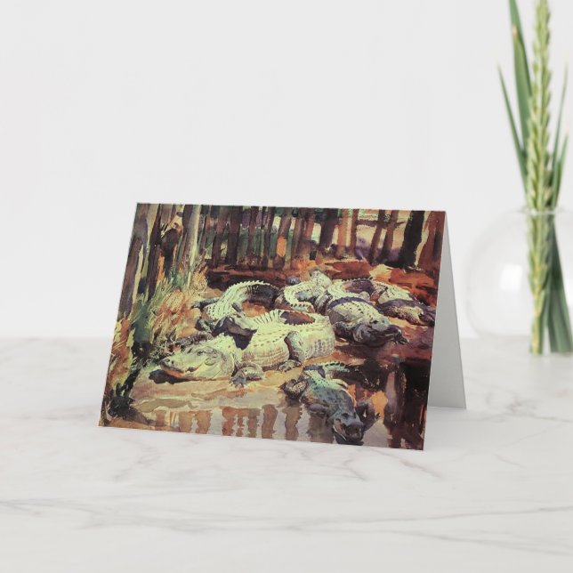 Greetingcard mit John Singer Sargent-Malen Karte (Vorderseite)