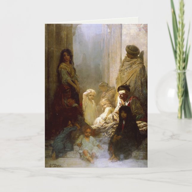 Greetingcard mit Malerei Gustave Dore Karte (Vorderseite)