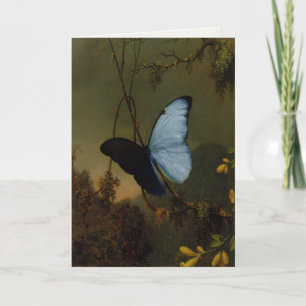 Greetingcard mit Malerei Martin Johnsons Heade Karte