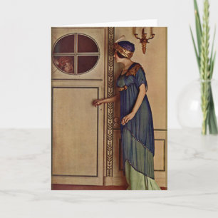 GreetingCard - Vintage Mode Karte