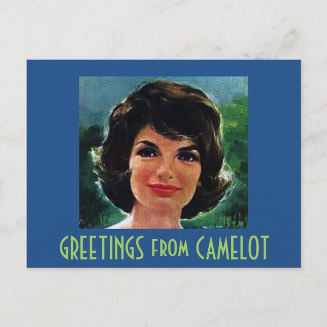 GREETINGS AUS CAMELOT POSTKARTE (Vorderseite)