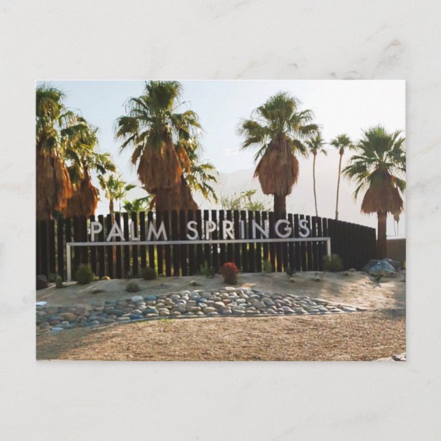 GREETINGS AUS DER DESERT #1 POSTCARD POSTKARTE (Vorderseite)