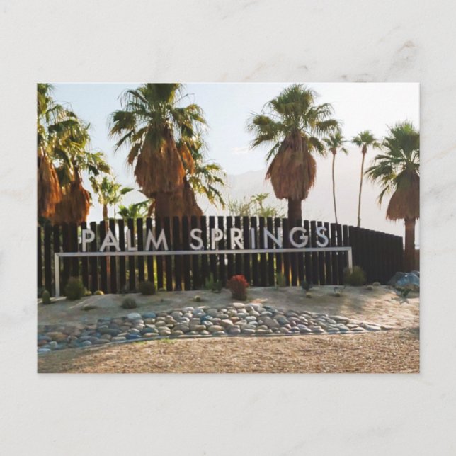 GREETINGS AUS DER DESERT #1 POSTCARD POSTKARTE (Vorderseite)