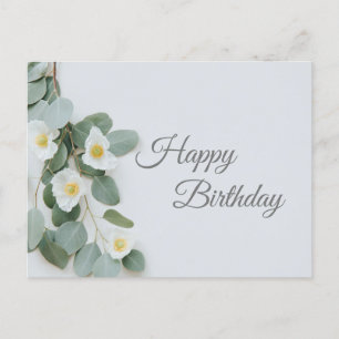 Greetings Card Blume Happy Birthday Feiertagspostkarte