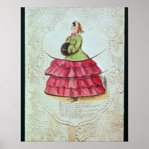 Greetings Card (w/c on paper) Poster