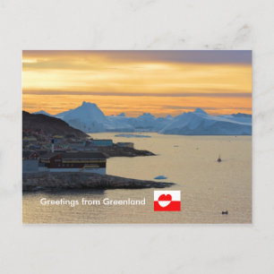 Greetings from Greenland 21 Postkarte