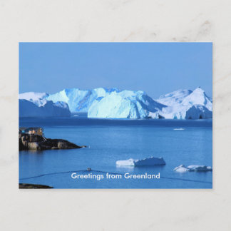Greetings from Greenland 9 Postkarte