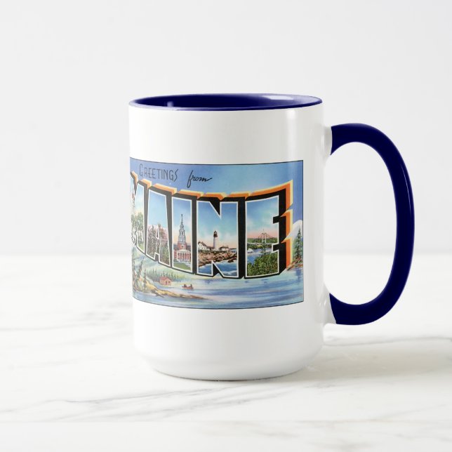Greetings From Maine Tasse (Rechts)