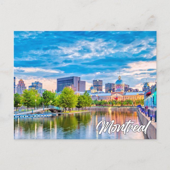 Greetings From Montreal, Quebec, Canada Postkarte (Vorderseite)