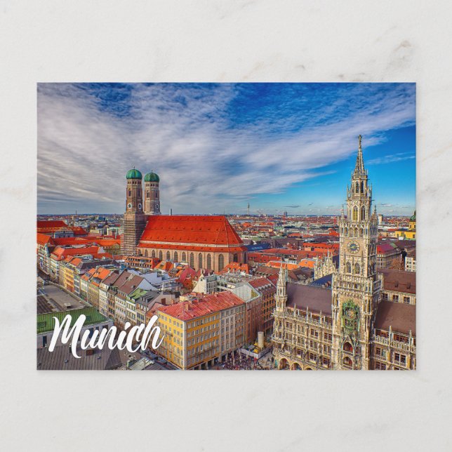 Greetings From Munich, Germany Postkarte (Vorderseite)