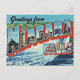 Greetings from Niagara Falls Postkarte