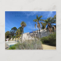 GREETINGS VON SAN JOSE! POSTKARTE