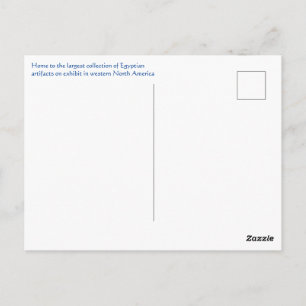 GREETINS AUS DEM ÄGYPTISCHEN MUSEUM! POSTKARTE