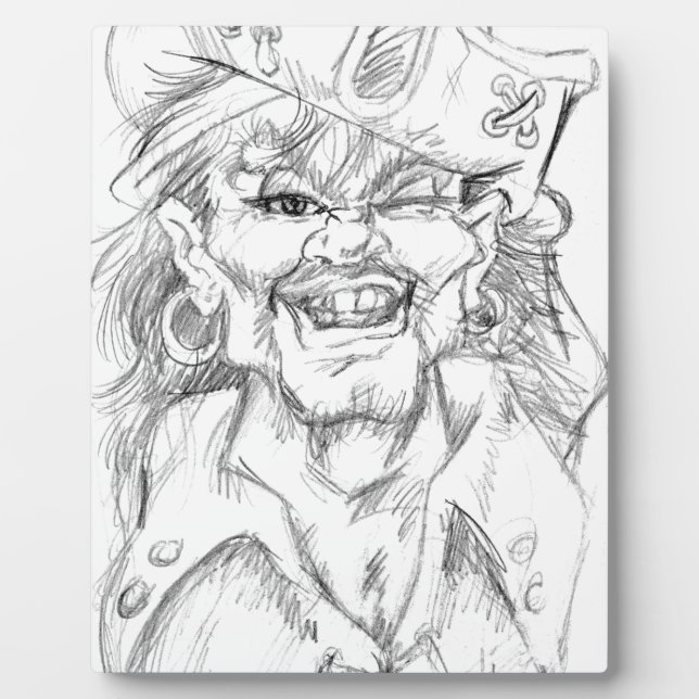 Greetin's Matey! Fotoplatte (Vorderseite)