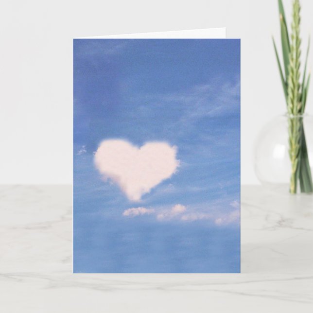 GREETKARTE: Cloud Heart_ Card Karte (Vorderseite)