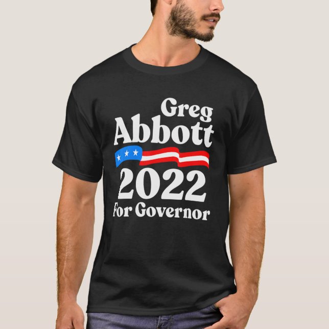 Greg Abbott für den texanischen Republikaner Greg  T-Shirt (Vorderseite)
