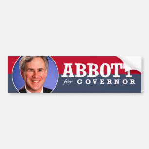 GREG ABBOTT KAMPAGNE AUTOAUFKLEBER