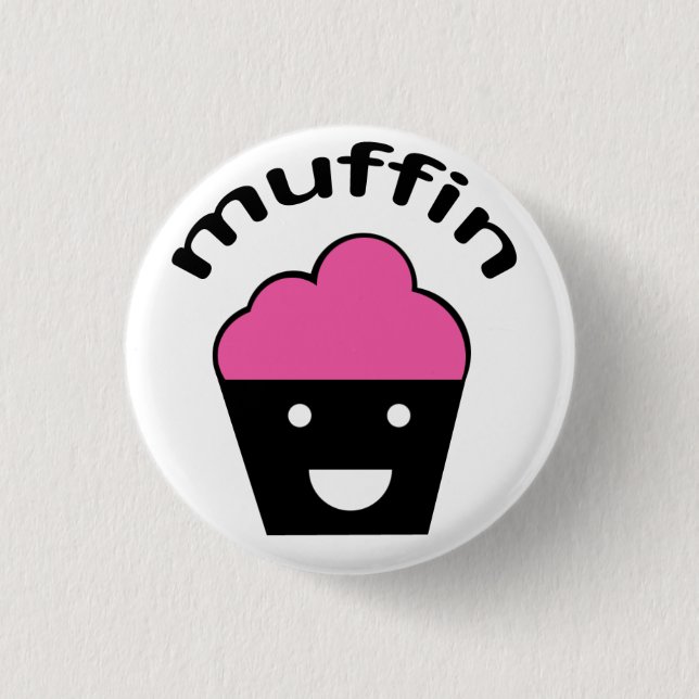 Greg das Muffin Button (Vorderseite)