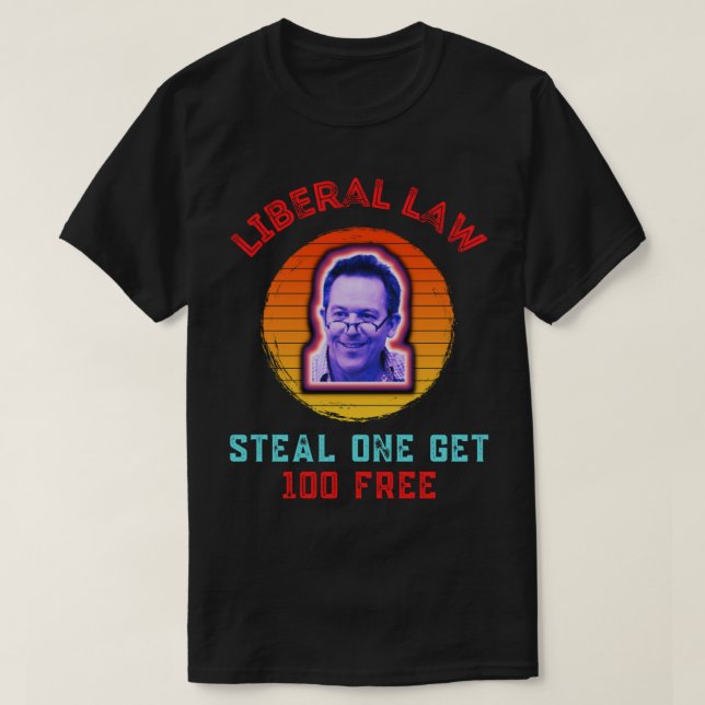 Greg Gutfeld Liberal Law T-Shirt (Design vorne)
