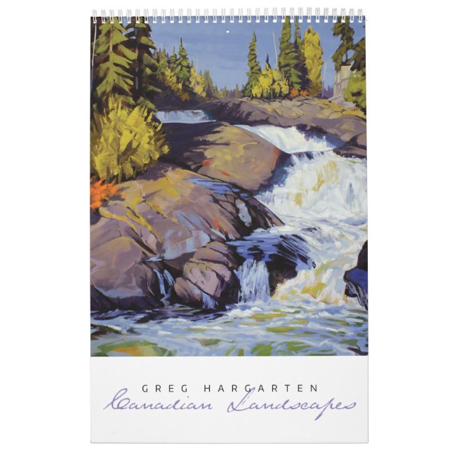 Greg Hargarten Canadian Landscapes Calendar Kalender (Titelbild)