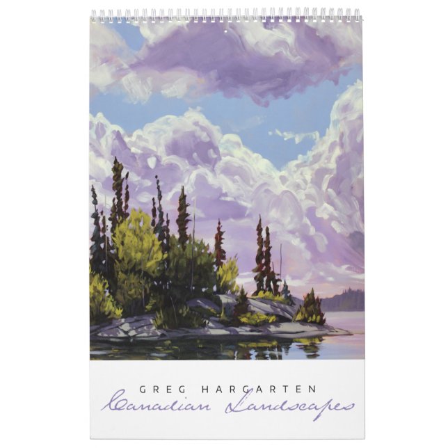 Greg Hargarten Kanadische Landschaften Kalender (Titelbild)