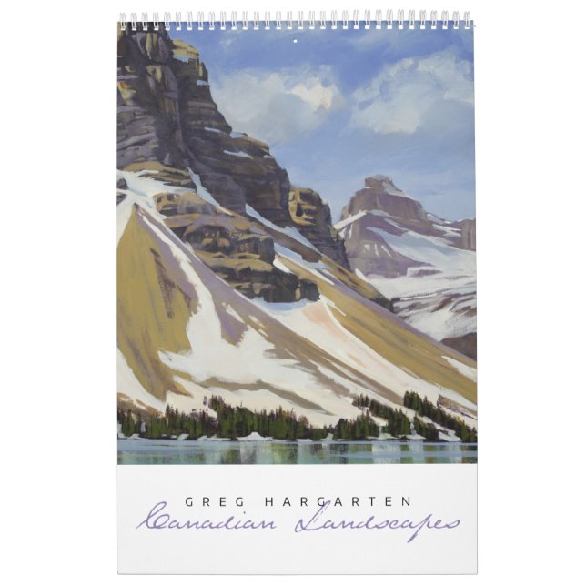 Greg Hargarten Kanadischer Landschaftskalender Kalender (Titelbild)