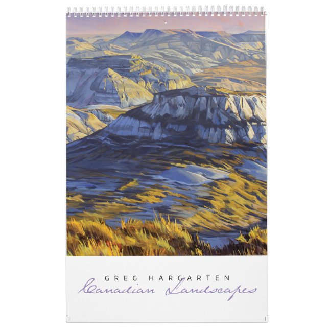Greg Hargarten Kanadischer Landschaftskalender Kalender (Titelbild)