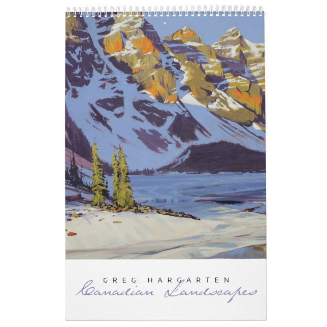 Greg Hargarten Kanadischer Landschaftskalender Kalender (Titelbild)