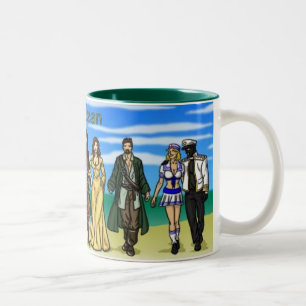 Greg karibischen gregscomic.com zweifarbige tasse