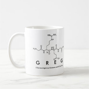 Greg-Peptidnamen-Tasse Kaffeetasse