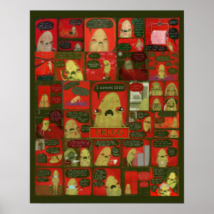 Gregg Comic Poster Laura Irrgang I überlebte 2020