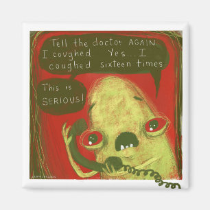 Gregg Magnet von Laura Irrgang - I Husten