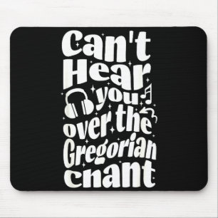 Gregorianischer Gesang Lustiger Katholischer Tradi Mousepad