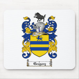 GREGORY-FAMILIENWAPPEN - GREGORY-WAPPEN MOUSEPAD