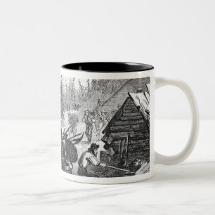 Gregory-GoldDiggings, Colorado Zweifarbige Tasse