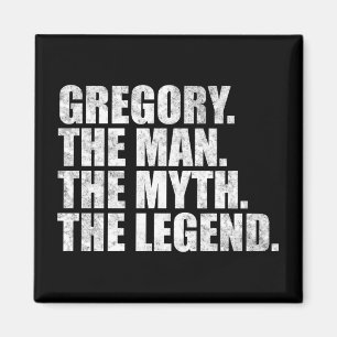 Gregory Name, Gregory Der Mann Der Mythos Die Lege Magnet