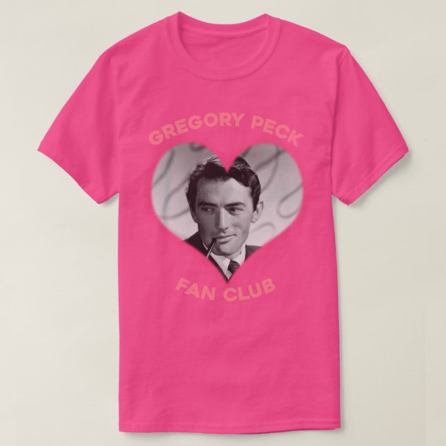Gregory Peck Fanclub T-Shirt (Design vorne)