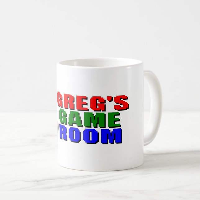 Greg's Game Room Logo Mug 11 oz Kaffeetasse (VorderseiteRechts)