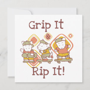 Greif es ein und rippe es Skateboarding